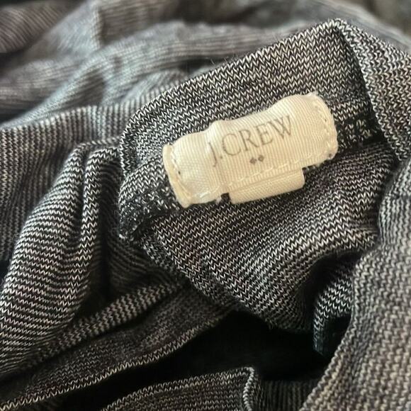 J. Crew cardigan black and white striped sweater v-neck button up lightweight XS - Picture 6 of 9